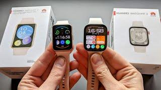 Huawei Watch Fit 3 vs 2