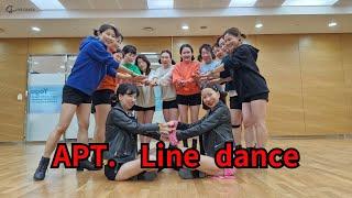 APT. Line Dance l Improver l ROSÉ & Bruno Mars l apt linedance   | C4라인댄스 | 일산 라인댄스 | 임세희 라인댄스