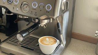 How I make coffee at home - sage barista express