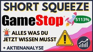 GameStop Aktie Analyse - SHORT SQUEEZE: DAS MUSST DU JETZT WISSEN | Aktienanalyse