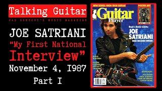 Joe Satriani: The 1987 "Surfing With the Alien" Interview, Part 1