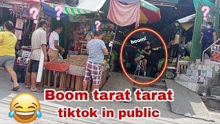 Hataw na boom tarat tarat | Boom tarat tarat tiktok dance in public | cisVlogs