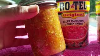 Canned Homemade Rotel knockoff