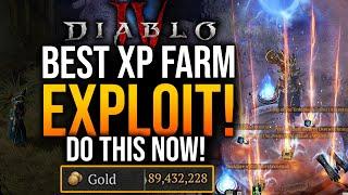 Diablo 4 - Nightmare Dungeon XP Farm Glitch! AFTER PATCH!