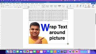 How To Wrap Text Around a Picture in Word (Microsoft)