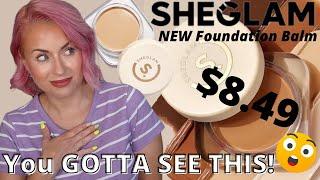 SheGLAM SKINFLUENCER FULL COVERAGE FOUNDATION BALM | 2 Day 10 HR Wear | Steff's Beauty Stash