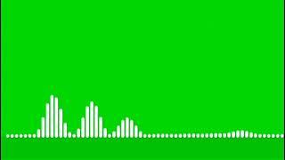 Audio Spectrum Green Screen HD । Audio Wave Green Screen HD । Without Sound Anu Habesha