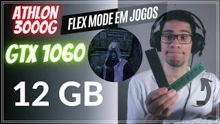 TESTANDO GAMES COM 12 GB DE RAM (MEMÓRIAS EM FLEX MODE PARTE 1)