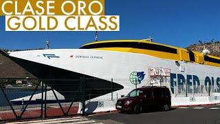 TENERIFE TO LA GOMERA | Fred Olsen Express in Clase Oro (Gold Class) | A great day out!