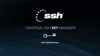 Universal SSH Key Manager Video Demonstration