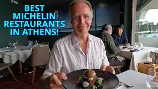 Athens Michelin Restaurant Food Tour! Where To Eat In Athens, Greece!