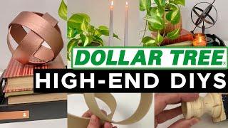 Dollar Tree High-End DIYs on a Budget: Stunning Creations ANYONE can make!