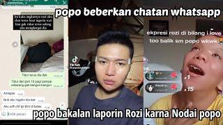 Klarifikasi part 5 Video Viral Popo dan Rozi | Rozi terlalu Brutal bikin Popo Demam!