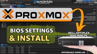 Install Proxmox on Dell Optiplex 7050 Mini PC - Complete Guide