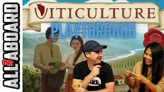 VITICULTURE | Board Game | 2-Player Playthrough | In the Grip of the Grape