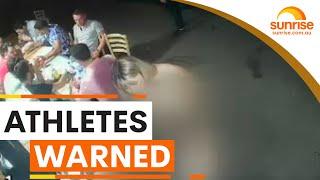 Olympians alerted after attack on Aussie in Paris | Sunrise