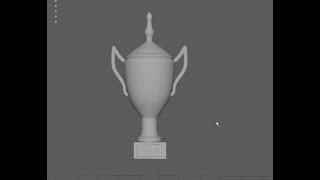 Trophy - 3D Modeling for Beginners (Maya)