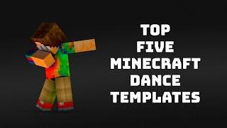 Top 5 Minecraft Dance Templates | Mine-imator Animations | Legendary Editor's Choice | #MineImator