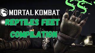 Mortal Kombat - Reptiles Feet Compilation