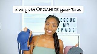 3 Simple Ways to Organize your Bras ~ Giveaway | Rescue My Space |