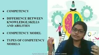 COMPETENCY FRAMEWORK