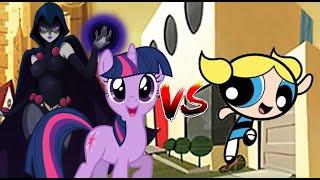 MUGEN Request 792: Twilight Sparkle and Raven VS Bubbles