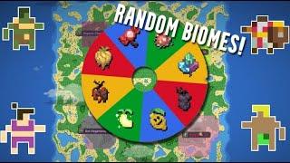 4 Kingdoms At War But I Change The Biome Every 20 Years! - Worldbox