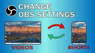 Youtube shorts on OBS studio