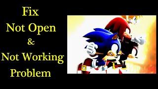 Sonic Forces App Not Working Problem Solved | 'Sonic Forces' Not Opening Issus in Android & Ios