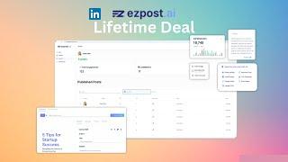 EzPost AI Lifetime Deal - Expand your LinkedIn audience