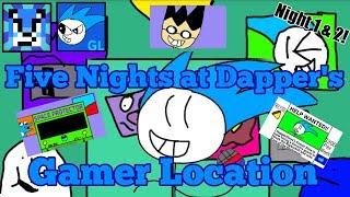 TRZ O2 KEEPS SCARING ME! | Five Nights at Dapper's: Gamer Location | Night 1 & 2