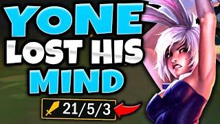 RIVEN TEARS APART TOPLANE AND YONE LOST HIS MIND (CRAZY GAME) - League of Legends