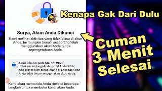 TERBARU 2022 - Cara Membuka Akun FB Yang Terkunci Tanpa No HP