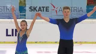 Pepeleva Alina/Pleshkov Roman Russia | ISU Grand Prix (Junior) 2018 Linz | Short program (pairs)