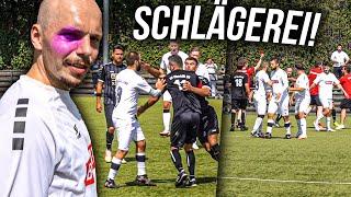 SCHLÄGEREI BEI UNSEREM KREISLIGA DERBY SPIEL! *Spielabbruch?!*