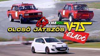 OLCSÓ JÁTSZÓS VFTS - Lada VFTS vs. Mazda 3MPS Tuning (Laptiming Ep. 285.)