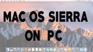 how to install mac OS high sierra in windows pc