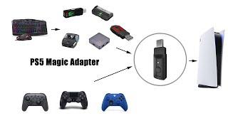 Beloader PS5 Adapter, play ALL PS5 games with keyboard mouse or various controllers NOW!!