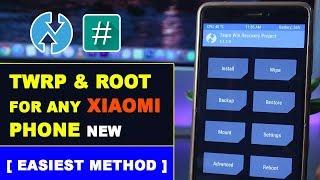 Install Official TWRP Custom Recovery & Root Any Xiaomi Phone