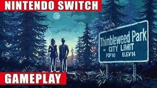 Thimbleweed Park Nintendo Switch Gameplay