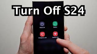 How to Turn Off & Set Up Power Button - Samsung Galaxy S24 / S24+ / S24 Ultra