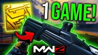 Unlocking GOLD in ONE GAME For the STORMENDER in MW3 Zombies!