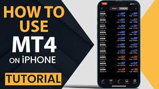 How to Use Metatrader 4 (MT4) on Mobile / iPhone (Tutorial)