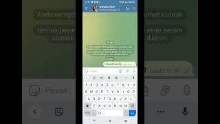 CARA Edit Chat Telegram #telegram #telegramtutorial