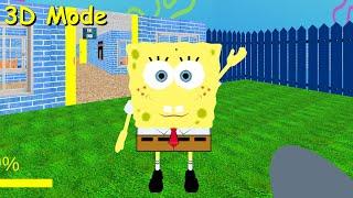 Spongebob's Basics 1.3.4 (REMASTERED) 3D Mode - Baldi's Basics Mod