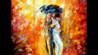 Девочка-осень.[Art by Leonid Afremov]