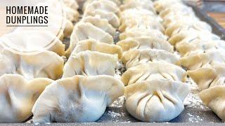 Homemade Dumplings From Scratch | Cabbage Dumplings