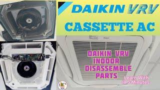 How to Remove and Service a Daikin VRV Indoor Unit Yourself // Step-by-Step Guide Removing All Parts