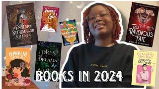 Books I Read in 2024! (feat. sapphic vampires, death doulas, & fae princes)