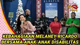  MOMEN KEBAHAGIAAN MELANEY RICARDO BERSAMA ANAK-ANAK DISABILITAS MENJELANG NATAL